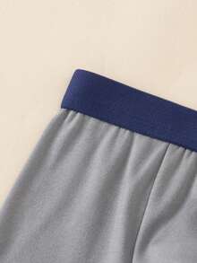 5pcs/Pack Boys' Solid Color Briefs Underwear