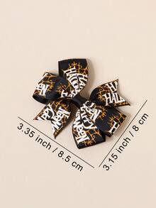 2/8 sztuk dla dziewczynek, śliczne spinki do włosów z motywem dyni, ducha, czarodzieja, potwora, nietoperza, spinki do grzywki, ozdoby do kucyka, odpowiednie na przyjęcia świąteczne, akcesoria do włosów na Halloween