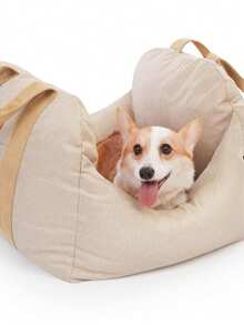 Dog Car Seat, Puppy Booster Seat, Travel Carrier Bed For Small And Medium Pets