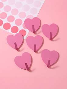 1/3/5 件粉色蝴蝶设计装饰墙钩。无需钻孔的挂钩。非常适合女孩房间装饰。极简主义风格。用于悬挂钥匙扣、外套、毛巾、帽子、珠宝、雨伞等。适用于客厅、卧室、办公室。