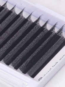 12 Reihen C/D/L Curl 3D W YY 4DW 5DW Wimpern 0,07 Mix Einzellänge 8-15mm Vorbereitete W Fächer Wimpernverlängerungen Natürlich Weich Schwarz W-förmiger Stil Wimpern Künstliche Nerz Einzelwimpern Cluster Natürlich Weich Brasilianische Wimpernverlängerungen Vorbereitete Volumen Fächer Wimpern, Kleeblatt Wimpern