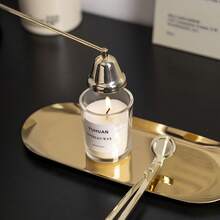 1 dụng cụ dập nến bằng thép không gỉ, phụ kiện nến, bình dập nến có tay cầm, dụng cụ cắt bấc nến, đồ trang trí cho người yêu nến, quà tặng, sử dụng hàng ngày, thích hợp cho Halloween, Giáng sinh, mùa thu, mùa đông, ngày lễ, lễ hội, trang trí phòng, quà tặng - Nhiều màu - Xem 3