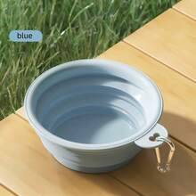 Foldable Silicone Pet Bowl, Portable Travel Drinking Bowl For Dogs, Outdoor Water Food Feeder