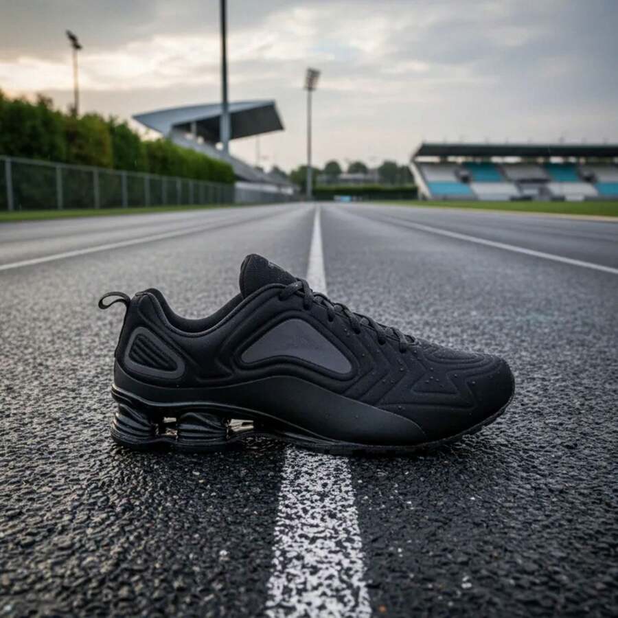 Tenis Pirma Running Para Hombre 4015 Power Max - Negro - Ver 1