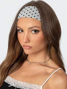 1 pezzo/3 pezzi/4 pezzi Fasce elastiche vintage con stampa a pois, fasce versatili alla moda per ragazze, adatte per la vita quotidiana, lo yoga, attività all'aperto, fasce con stampa paisley bohémien, fasce sportive larghe ed elastiche, morbide e confortevoli, adatte a donne e ragazze, accessori per capelli invernali per la corsa, eleganti fasce per capelli, bandane eleganti, sciarpe eleganti