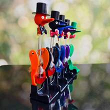 Ornements de bureau pour adolescents, oiseaux pour faire de l'exercice et boire de l'eau, pour soulager le stress. Sentiments novateurs, cadeaux pour les amis et la famille