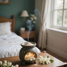 Bột hoa nhài 20g/50g, 100% chiết xuất thực vật, làm thơm mát không khí, thích hợp cho gia đình, phòng tắm, giấc ngủ, yoga, thiền định, thư giãn, ngoài trời, thanh lọc không khí văn phòng, giảm căng thẳng, lý tưởng cho kỳ nghỉ. - Hoa nhài - Xem 5