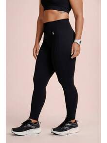 Lupo Max Women's Gym High Waist Training Original Leggings - 黑色的 - 查看 1