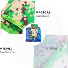 NetHong Ice Towel Camouflage Utility Enduring Instant Cooling Towel Heat Relief Reusable - Multicolor - View 9
