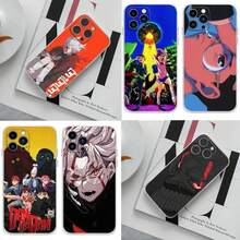Dandadan, Dandadan IPhone Case Anime D-Dandadan Phone Case For IPhone 16,15,14,13,12,11 Plus,Pro,Max,XR,XS,X,7,8 Plus,SE,Mini Transparent Silicone Soft Case - Z7 - View 3