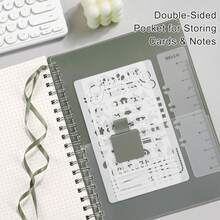 EMSHOI - Cuaderno en espiral B5 con puntos, 300 páginas, papel grueso de g/², 19 x 25.8, cuaderno con tapa blanda impermeable para escribir y tareas escolares, verde claro - Azul claro - Ver 5