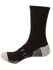 10双男士加大码吸湿排汗透气舒适商务工作百搭中筒袜