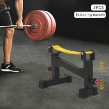 Strength Training Barbell Rack - Geel - Bekijken 3