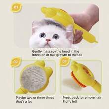 1pc Cat Comb Dog Brush Pet Grooming Brush, Pet Grooming Cleaning Supplies, Pet Hair Brush, Dog Stuff, Cat Supplies, Pet Accessories