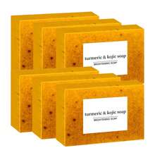 Lemon Turmeric KojicAcid Soap, Turmeric & Kojic Acid Brightening Soap, DarkSpot Remover, Kojic Acid Soap, Soap Body CareBody Wash Lemon Flawless Organic