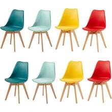 Gelb+rot+mintgrün+türkis