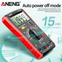 DT9205A Digital Multimeter Tester 1999 Counts With DC AC Voltmeter And Ohm Volt Amp Meter; Measures Voltage, Current, Resistance, Continuity And Diode, Red - Red - View 5