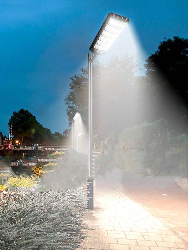 1 قطعة إضاءة شارع شمسية خارجية ب- 264/352/440/528/504 مصباح ليد مع جهاز تحكم عن بعد، مستشعر حركة، مقاوم للماء، إضاءة فيضية بزاوية 270 درجة، 3 أوضاع، مناسبة للإضاءة الخارجية، ويمكن استخدامها على نطاق واسع كإضاءة فناء أو مرآب أو حديقة أو موقف سيارات أو إضاءة مخرج أو مدخل أو ممر أو حديقة أو مدخل