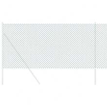 Kettenzaun Grün 10 x 0.8 m Stahl - Grün - Übersicht 2