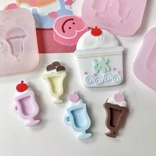 甜点厨具配件 - 树脂铸造模具，硅胶模具，树脂液体铸造模具，树脂钥匙扣硅胶模具，树脂模具 - 矽膠 - 查看 7