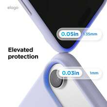 Elago Minimalist Dopamine Magnetic Liquid Silicone Case For IPhone Air, Compatible With MagSafe, Liquid Silicone Material, Protective Cover, Shockproof, Slim Phone, Fashion, Velvet - For Men, For Women, Luxury, Fashion, High Quality - Màu tím - Xem 9
