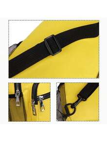 Customized New Waterproof And Versatile Chest Bag, Suitable For Outdoor Fashion And Sports, Crossbody Bag, Multifunctional, Suitable For Both Men And Women To Wear, Easy To Carry When Traveling, Multi Pocket Design, Simple And Fashionable Color Matching, Multiple Color Options, Large Capacity, Simple Casual Shoulder Bag, Give To Family And Friends, Birthday Gifts, Essential For Going Out