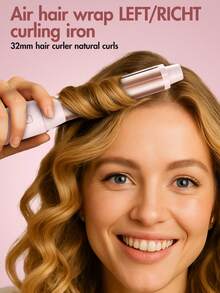 吹风机刷可拆卸五合一造型和干燥系统，快速干燥，卷发平滑和造型，自动卷发器，直发器/直发刷，适用于直发，卷发，波浪发，合适的礼物