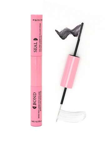 Adhesivo y sellador de pestañas de 10ml, adhesivo de pestañas súper fuerte y sellador para dar forma a las extensiones de pestañas