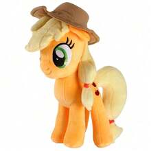 Hasbro 我的小马驹12英寸官方毛绒娃娃，柔软多彩的填充玩具，配有可穿戴配件 | 惊喜开箱礼物，激发女孩想象力 - 蘋果白蘭地 - 查看 2