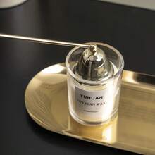 1 dụng cụ dập nến bằng thép không gỉ, phụ kiện nến, bình dập nến có tay cầm, dụng cụ cắt bấc nến, đồ trang trí cho người yêu nến, quà tặng, sử dụng hàng ngày, thích hợp cho Halloween, Giáng sinh, mùa thu, mùa đông, ngày lễ, lễ hội, trang trí phòng, quà tặng - Nhiều màu - Xem 5