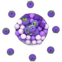 21 piezas/42 piezas Cuentas de silicona con diseño de calabaza morada de Halloween para manualidades, cuentas de plástico para bolígrafos, llaveros, decoración de autos, dijes para bolsos y teléfonos, pulseras, suministros de joyería