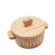 Kit Panelinha em Madeira Pinus – Brincar, Criar e Conectar Brinquedos Educativos - Multicolorido - Visão 8