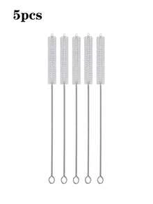 1/5/10/20 piezas Cepillo de limpieza para pajitas, Limpiador de pajitas reutilizable apto para tumblers de 40/30/20 oz, Limpiador de tubo extra largo de 10mm de diámetro apto para tumblers, tazas con boquilla, botellas y tubos, para cocina y comedor, exterior, accesorios para tazas de camping