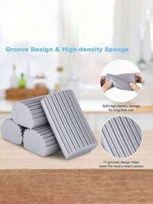 إسفنجات تنظيف رطبة لإزالة الغبار، فرش تنظيف إسفنجية، إزالة الغبار من الستائر والزجاج والأرضيات والفتحات التهوية والسياجات والمرايا وأخاديد النوافذ. قماش تنظيف رطب للسيارة، فرشاة مطاطية قابلة لإعادة الاستخدام، إسفنجة للستائر والنوافذ المطبخ، قماش تنظيف رطب، أدوات تنظيف، قطع غيار السيارات، التنظيف، أدوات التنظيف، منتجات التنظيف، المطبخ، الحمام، الإسفنج، ملحقات المطبخ