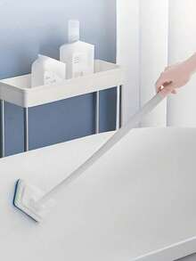 1pc(1 Handle+3 Replacement Sponges)Multi-Functional Long Handle Wall Brush - Detachable Bath Brush For Household Cleaning