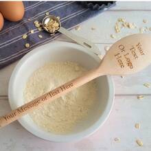 Grandma, Nana, Nanny, Granny, Gran, Mum, Dad, Bakes The Best Cakes Personalised Wooden Spoons, Cake Baking, Birthday Gift, Present Cooking - Multicolor - View 8