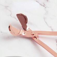 18cm Candle Wick Trimmer Stainless Steel Candle Scissors Trim Wick Cutter Round Head Candle Core Shears Handmade Tools - Multicolor - View 9