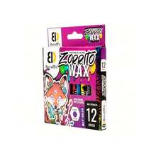 BCT-0039 set 12 crayones redondos colores surtidos vivos - Multicolor - Ver 3