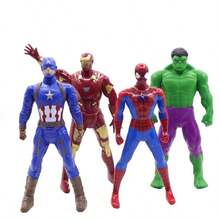1pc Marvel Avengers 4 Endgame 17cm Super Hero Dolls Hulk Iron Man Thor Wolverine Action Figure Toys Gift As A Birthday Gift, Easter, Halloween, Christmas, Holiday Party Gift ﻿ - Multicolor - View 6