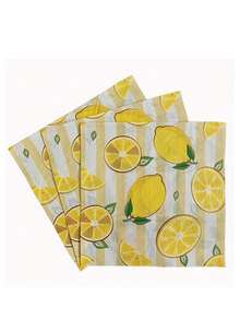 20 pièces/paquet Serviettes imprimées vintage avec motifs de feuilles, fleurs et abeilles, double épaisseur, convient pour les décorations de fête d'anniversaire, de thé de l'après-midi. Serviettes en papier, essuie-tout et papier hygiénique, fournitures festives et de fête. Produits d'entretien ménager et de soins personnels, articles ménagers et de première nécessité.