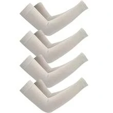 Tay áo làm mát cho nam - Chống nắng khi chơi gôn, đạp xe, chạy bộ và lái xe - Giữ mát và được bảo vệ cả ngày Tay áo che tay Găng tay trắng Giữ ấm tay Trang phục mùa thu Trang phục Halloween Tay áo đen Quà tặng cho nam giới - Màu Xám nhạt - Xem 13