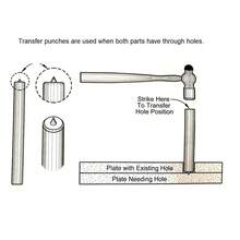Juego de Punzones de Transferencia HHIP 8600-0041, 3/32-1/2 por 64ths y 11/32, 28 Piezas - Juego de letras de 26 piezas - Ver 4