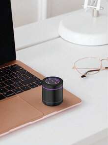 Wireless 5.0 Stereo Wireless Speaker - Portable Compact Speaker System, -C, Suitable For Outdoor/Indoor Parties, Camping, Beach - Compatible With Smartphones/Tablets (Red/Black/Yellow), Portable Speaker With RGB Lights