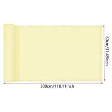 Balcony Privacy Fence Cloth, Garden Balcony Privacy Protection Screen, Fence Shielding Protective Net, Suitable For Deck, Patio, Backyard, Outdoor Pool, Porch, Railing, Lawn And Gardening Privacy Cover