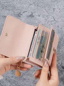 迷你复古素净零钱包拉链信用卡夹正品卡包正品卡包便携卡包女士钱包卡位短款可爱小号女士零钱包简约轻奢PU皮证件收纳包便携简约可装零钱身份证银行卡等卡适合送朋友家人是不错的节日礼物