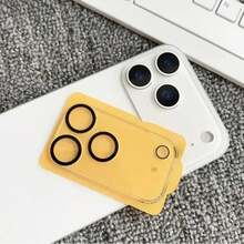 Película protectora de vidrio templado 9H compatible con iPhone 17/16/15 Pro Max y 14 Pro/13/12/11 - Ultra clara, anti-arañazos, sin burbujas, protección de lente, del teléfono, del dispositivo, ajuste perfecto, película transparente, alta calidad, vidrio, protector de pantalla, accesorios para teléfonos, usuarios de teléfonos inteligentes, entusiastas de la tecnología