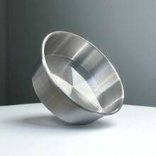 MOLDE REDONDO DE ALUMINIO 20 CM DE DIAMETRO  PARA PASTEL Y POSTRES - Plateado - Ver 2