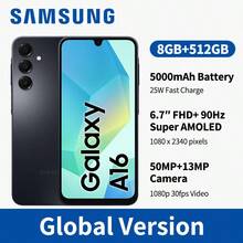 Samsung Galaxy A16 4G LTE 手机 - 6GB RAM + 128GB ROM、6.7 英寸 Super AMOLED 显示屏、多摄像头系统（超广角、微距）、IP54 防水防尘、5000mAh 长效电池、6 代操作系统升级、快速流畅的游戏、流媒体和令人惊叹的摄影性能，非常适合日常使用和娱乐 - 黑色 - 查看 9