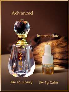 1g Agarwood Essential Oil, Indoor Aromatherapy, Long-Lasting Fragrance, Made From Premium Quality Agarwood, 100% Natural Extraction, Helps With Sleep, Air Purification, Soothes Mind And Body. - Agarwood Essential Oil1 - View 7