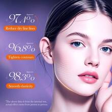 5pcs/Pack Collagen Elastic Face Mask, High Moisturizing, Replenishing, Pore Tightening, Smoothing, Enhancing Skin Elasticity, Suitable For All Skin Types - White - View 4